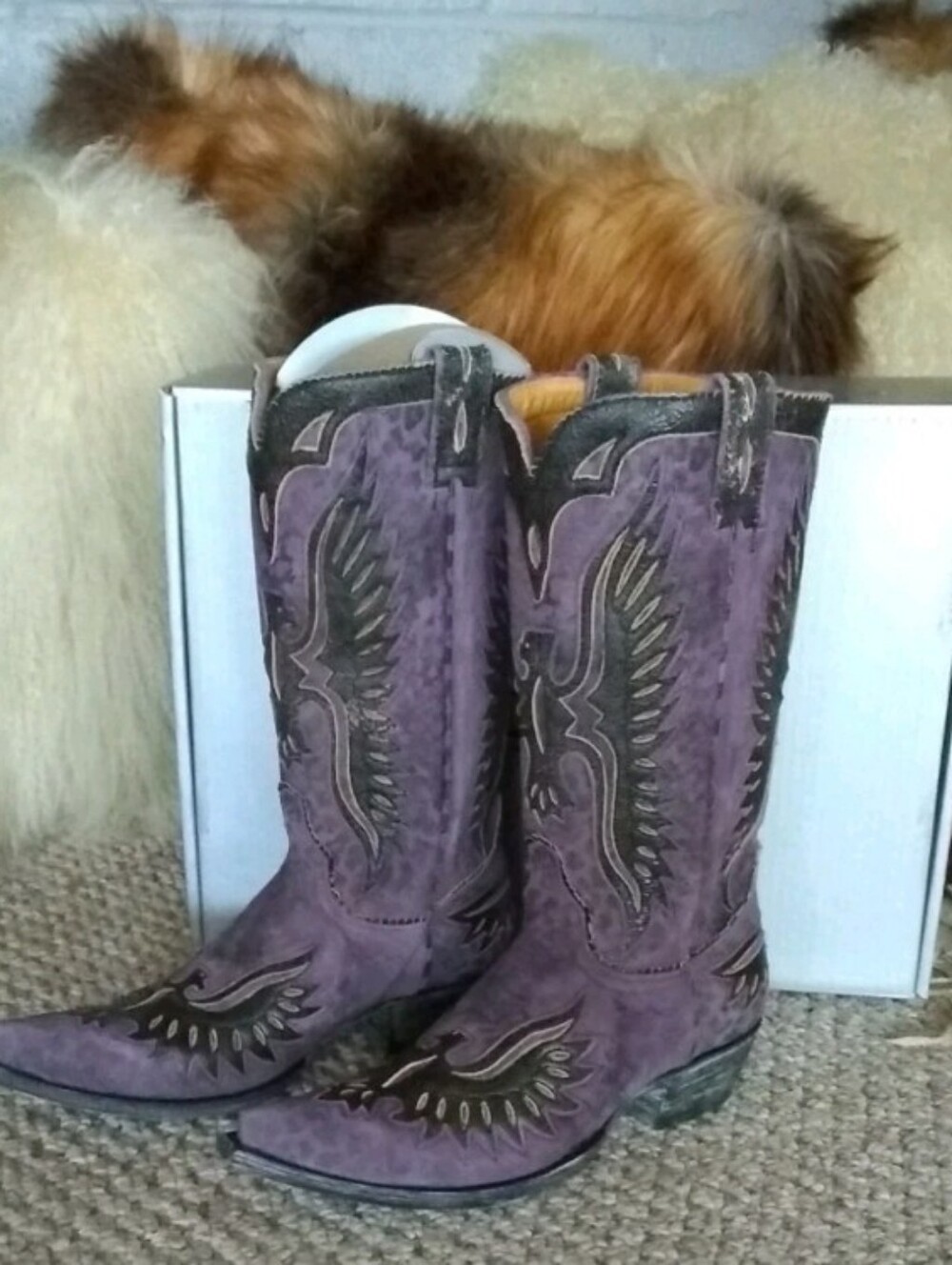 Violet Eagle Old Gringo Women's Size 10 Brand New In The Box